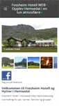 Mobile Screenshot of fossheim.com